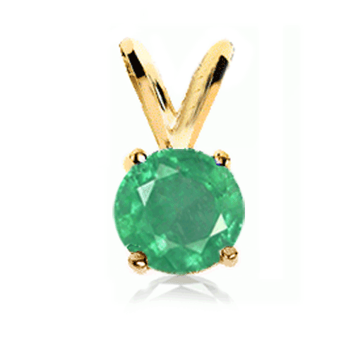 emerald-solitaire-pendant