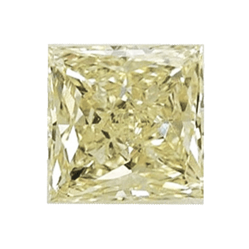 LightYellowprincesscut-diamond
